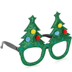 Brýle vánoční stromky