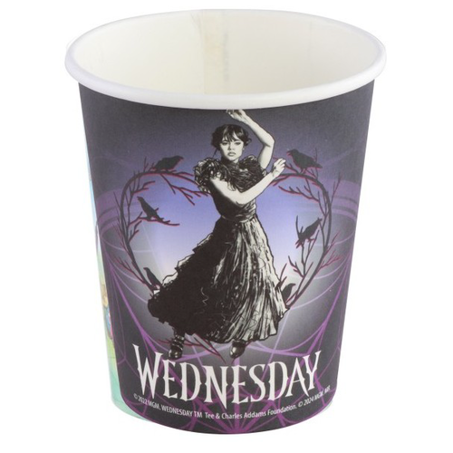 Kelímky papírové Wednesday 250ml 8ks