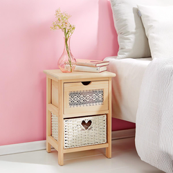 Dřevěná komoda Romantik, 30 x 41 x 25 cm