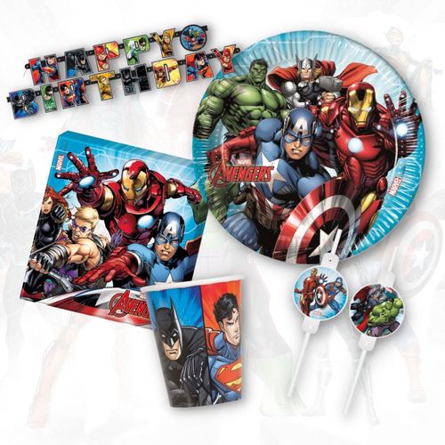 Avengers  - party set  s dárkem zdarma