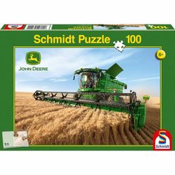 Schmidt Puzzle Kombajn John Deere S690, 100 dílků