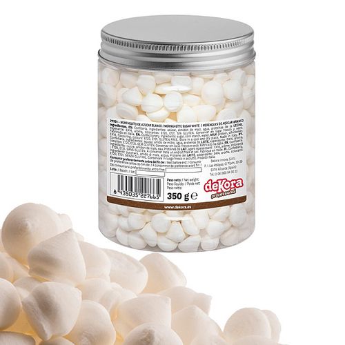 Zdobení na dort Sněhové pusinky bílé 350 g