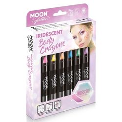 Pastelky tělové duhové Moon Glitter Iridescent, mix barev