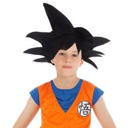 Paruka dětská Goku Saiyan černá