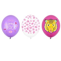 BALÓNKY You Rock mix s potiskem 30cm 50ks