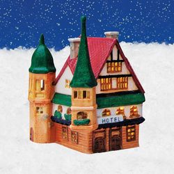 Porcelánový domek - hotel s věží