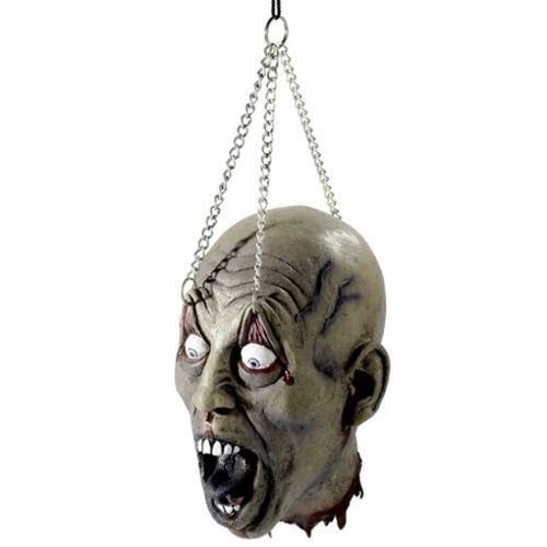 HALLOWEEN HLAVA utržená latexová