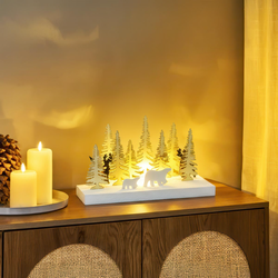 LED Vánoční dekorace Les