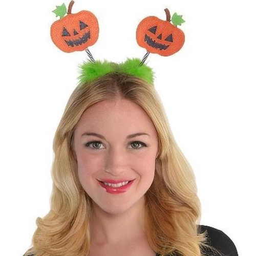 Halloweenská čelenka Dýně