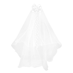 Závoj bílý 65 cm