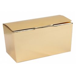 KRABIČKY dárkové na čokoládu zlaté 500g 25ks