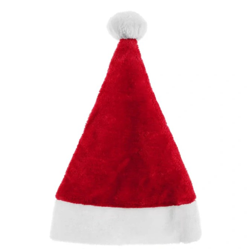 Vánoční čepice premium červená
