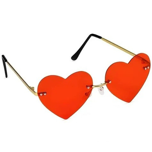 Brýle červená srdíčka