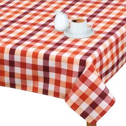 Bellatex Ubrus EMA Kostka terra, 120 x 140 cm