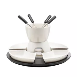 Keramická sada na fondue, 11dílná