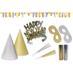 SILVESTROVSKÝ PARTY SET Happy New Year  27ks