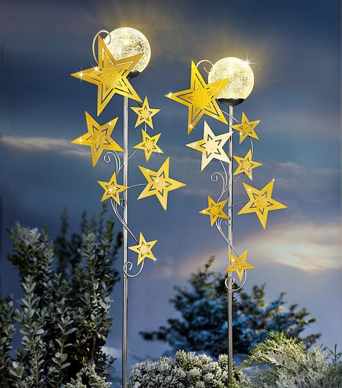 Led zahradní zápich kometa, 2 ks