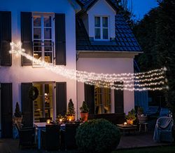 Led světelný závěs kometa